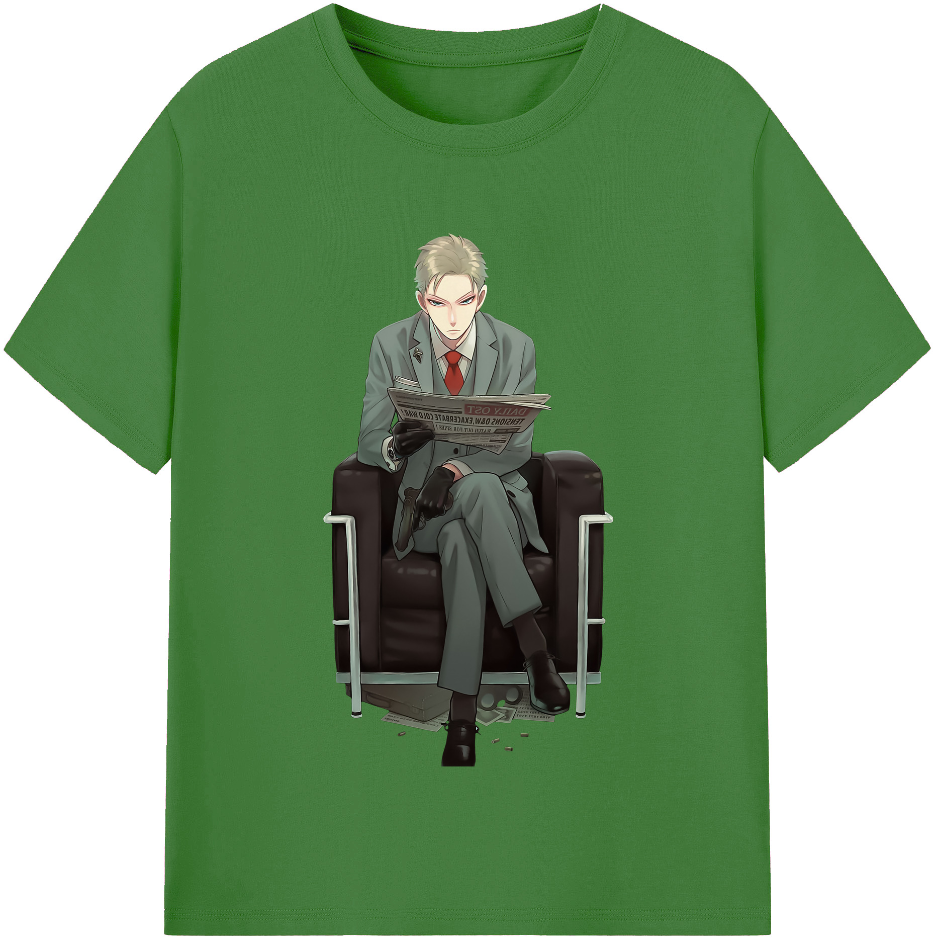 （画像用） SPY×FAMILY间谍家家酒 レディースカジュアルプリントTシャツ（綿100％）